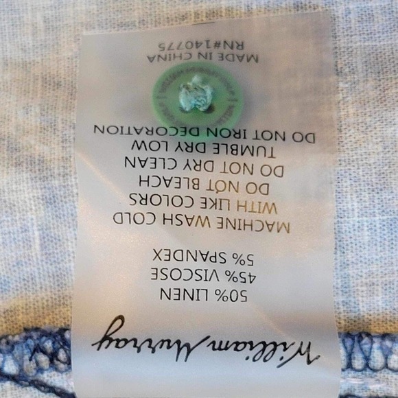 William Murray Mens Shirt Medium Short Sleeve Button Up Golf Watermelon Cocktail - Picture 7 of 13